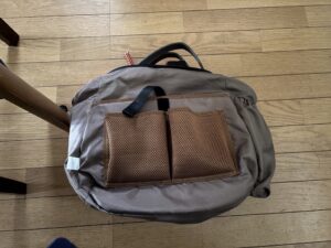 日常で使えるようになったリュック