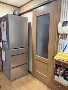 10年使っている411リットルの冷蔵庫