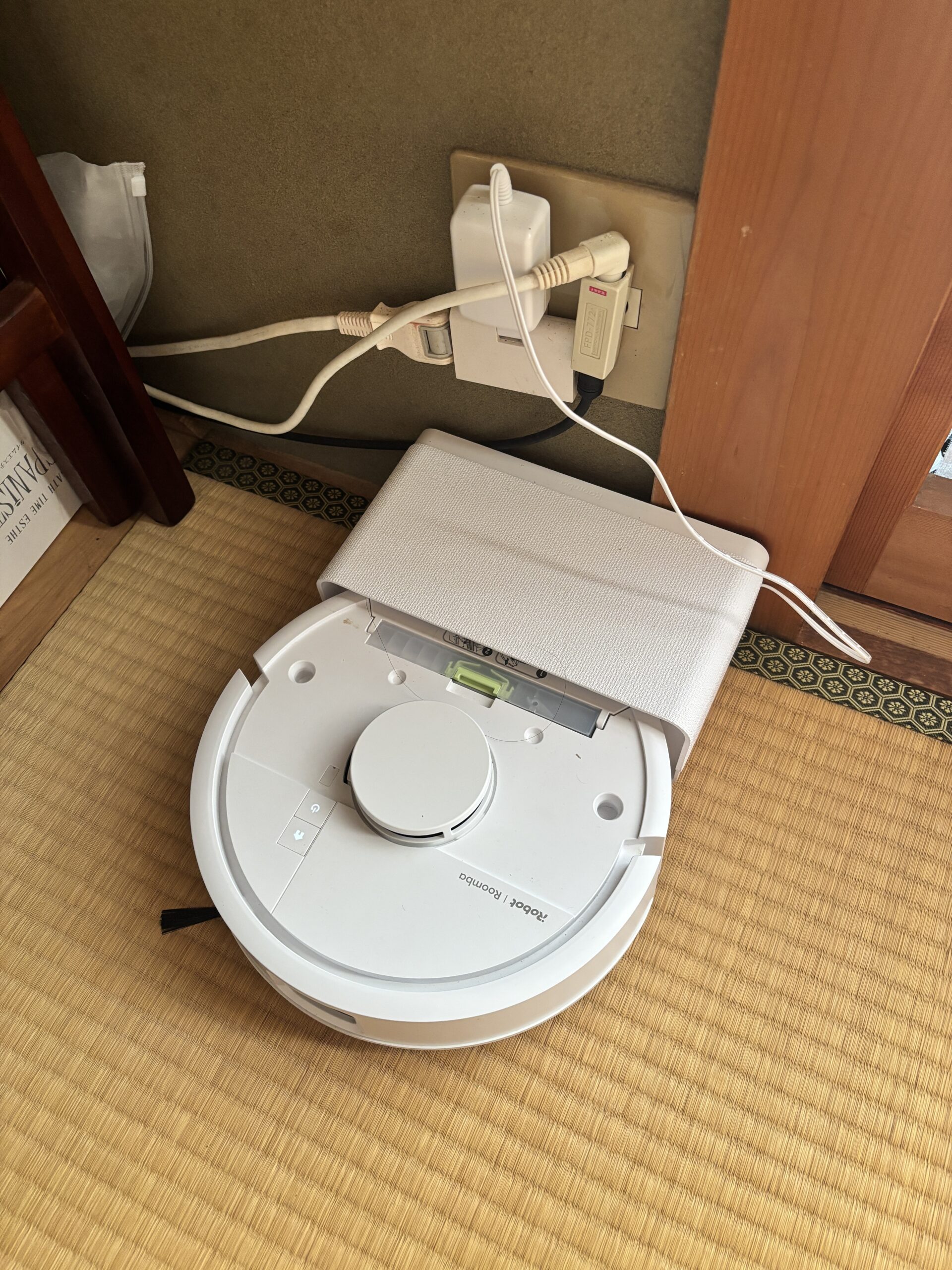 充電中のルンバ