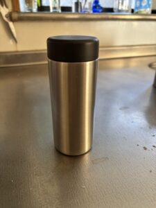 無印良品で買った200mlのステンレス水筒