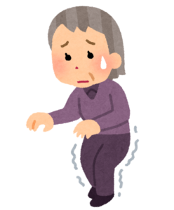 足腰が不安定な人